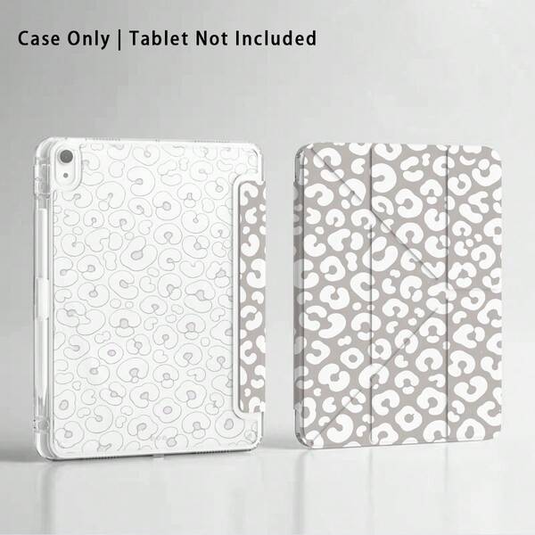 亚克力水晶彩绘平板电脑保护套，带支架，豹纹等多种图案可选，兼容三星 A9/A9+/S9/S9FE/A11/A11+/S11/S10 FE/S10 FE+/S10 Lite、A16 2025、Air 11/13、M3 2025、Mini 7 A17、Pro 2024、Air 11/13、M2 2024、Pro 11/13、M4 2024、Pro 12.9、7/8/9 代、10.2、10 代、10.9、Air 4/5/6/7/8、10.9、Pro 11、4/5/6 代、Mini 6、SE 11、荣耀、Matepad SE 11 等机型。