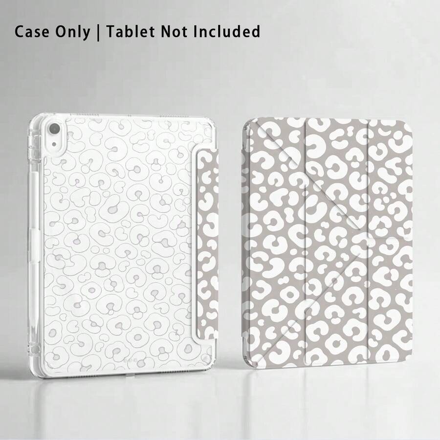 亚克力水晶彩绘平板电脑保护套，带支架，豹纹等多种图案可选，兼容三星 A9/A9+/S9/S9FE/A11/A11+/S11/S10 FE/S10 FE+/S10 Lite、A16 2025、Air 11/13、M3 2025、Mini 7 A17、Pro 2024、Air 11/13、M2 2024、Pro 11/13、M4 2024、Pro 12.9、7/8/9 代、10.2、10 代、10.9、Air 4/5/6/7/8、10.9、Pro 11、4/5/6 代、Mini 6、SE 11、荣耀、Matepad SE 11 等机型。 - 彩色 - 查看 1