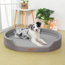 牛津布和羊羔绒材质，防水、防漏、防污、防啃咬、可拆卸可水洗，柔软舒适，保暖的宠物床，适合小型、中型和大型犬猫，四季皆宜，高品质宠物垫，多种颜色可选。 - 彩色 - 查看 6