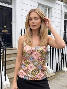 Women Tank Tops & Camis - Pink - View 3