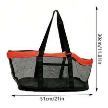 1pc Denim Pet Carrier Bag, Portable Handbag & Shoulder Bag, Suitable For Cats/Teddy/Poodle/Panda, Open Design Outdoor Backpack - Multicolor - View 5