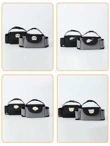 1pc Baby Stroller Diaper Bag, Baby Accessories, Baby Changing Pad, Baby Pouch, Baby Toiletry Bag, Baby Storage Basket, Baby Organizer, Baby Stroller Accessories, Baby Storage Box, Newborn Supplies, Newborn Gift, Kids Lunch Box, Kids Bag, Baby Stroller Bag, Baby Stroller Pocket, Baby Stroller Hanging Hook, Baby Stroller Pocket For Girls & Boys - 彩色 - 查看 8