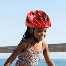 Baby Girls Boys Sports Helmet Multi-Functional Adjustable Breathable Head Protector Kids Bicycle Cycling Skating Helmets - Red - View 4
