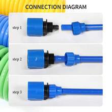 Retractable High Pressure Anti-Freeze Durable Garden Hose, Suitable For Watering Plants And Car Washing, Includes Spray Nozzle - B - View 4