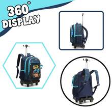 3件套儿童拉杆背包，男女童通用，含午餐包和铅笔盒，返校必备 - 兒童拉桿包 - 查看 11