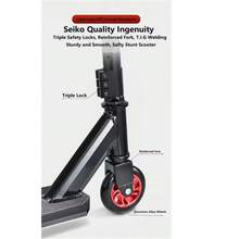 360° Rotating Stunt Scooter / ABEC-7 Bearings / Suitable For All Skill Levels / BMX Sport Bicycle / Random Color - Multicolor - View 10