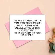 Funny Friend Greeting Card: "Nothing Scarier" Quote, Friendship Card, Friend Card, Birthday Cards Suitable For All Occasions - Multicolor - View 11