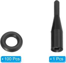 PATIKIL Dart Shaft O-Rings With Applicator Tool, Non-Slip Rubber O Rings Washers Dart Accessories Kit For Metal Shafts - ColorA - View 2
