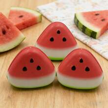 10pcs/5pcs/3pcs/1pc, Watermelon-Shaped Stress-Relieving Balls, With A Portable Mesh Storage Bag (Washable). Realistic Watermelon Design, Soft To The Touch, Slow Rebound. Stress-Relieving Toy, Sensory Toy, Reward Toy, Party Gift, Holiday Present. - A - Xem 5