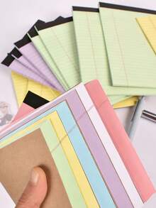 Caderno espiral colorido A5, bloco de notas destacável, material escolar e de escritório, Dia da Enfermeira, Dia das Mães, 50 páginas/caderno - A5 - Ver 6