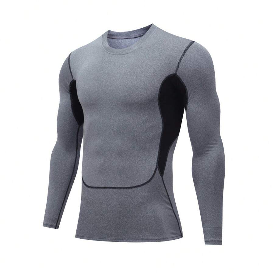 Men Workout Clothes - 1029 Gray - View 1