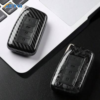 ABS Carbon Fiber Style Car Key Case Cover For Lexus NX IS RX ES GX LX LS UX GS 200 260 300 350 NX200 NX300 RX350 ES300