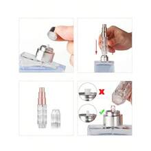 1pc Portable Mini Refillable Perfume Atomizer Bottle Atomizer Travel Size Spray Bottles Accessories 5ml/0.2oz Travel Essentials Travel Organizer For Beach Summer Vacation Back To School Travel Essentials ,Travel Organizer For Beach ,Summer Vacation Back To School School Supplies Holiday Camping Holiday Essentials Perfume For Women Perfume For Men Travel Accessories Travel Must Haves School Accessories Stuff Back To School Supplies - Gold - View 4