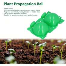 10pcs Reusable Plastic Plant Propagation Box, Durable Rooting Tool For Gardening Hobbyists And Plant Lovers, Cutting, Grafting, Air Layering, Plant Propagation Supplies - B - View 6