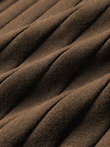 Áo Polo nam tay ngắn GRDR mùa hè, chất liệu gân nổi. - Rỉ Nâu - Xem 2