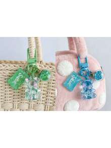 Porte-clés pendentif en forme d'ours en peluche, porte-clés en forme de bonbon, accessoires de téléphone - Porte-clés pendentif en forme d'ours en bonbon, peut être accroché aux sacs, aux clés - Cadeau parfait pour les camarades de classe et les amis, mini réaliste, style minimaliste, cadeau de mariage et de fête idéal, peut également être utilisé comme accessoire pour sac à main de femme, porte-clés, cadeau de la Saint-Valentin, convient à la famille, aux amis, aux collègues, à l'amant, aux camarades de classe - Multicolore - Voir 20