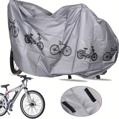 Cubierta de bicicleta resistente a todo clima - Hecha de material EVA resistente, adecuada para bicicletas eléctricas y bicicletas, resistente a los rayos UV y a las heladas
