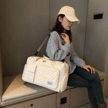 2026 Hãy cùng xem chiếc túi dành cho bà bầu này, đó là một chiếc túi du lịch đơn giản nhưng có dung tích lớn, trọng lượng nhẹ, với các ngăn chứa đồ ướt và khô riêng biệt cùng một ngăn đựng giày, có thể dùng như một chiếc túi đeo vai. - Nhiều màu - Xem 13