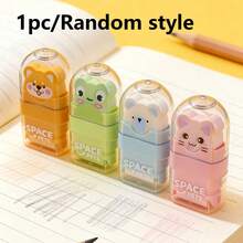 4pcs Cute, Durable And Precise Space Pet Erasers, Convenient To Use Anytime Anywhere! - Animal Shapes - View 12