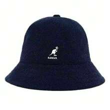Hip-Hop Fashion Classic Kangol Bermuda Casual Bucket Hats CapSports Winter Warm TP4X - HẢI QUÂN - Xem 2