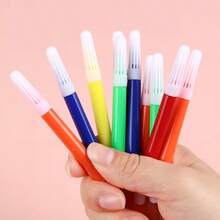 30/60/120 Pcs Mini Marker Pen Set, 6/12 Colors, Portable, Suitable For Painting, Coloring, Marking, Note-Taking - Multiple Styles - View 4
