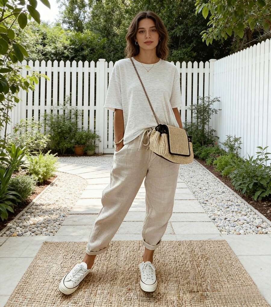 Women Outdoor Pants - Khaki - View 1