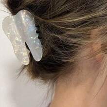 2 Stück zahnförmige Haarklammern aus Acetat, geeignet für Frauen und Mädchen, können als Geschenk für Zahnärzte, Assistenten und Dentalfachkräfte verwendet werden. Das Design ist exquisit und niedlich, aus Acetatfaser gefertigt, geeignet für Bräute zum Tragen und eine ideale Wahl für Brautjungfern als Sommerhaar-Accessoires, Strandklammern, Urlaubsklammern, Reise - Verschiedenfarbig - Übersicht 4