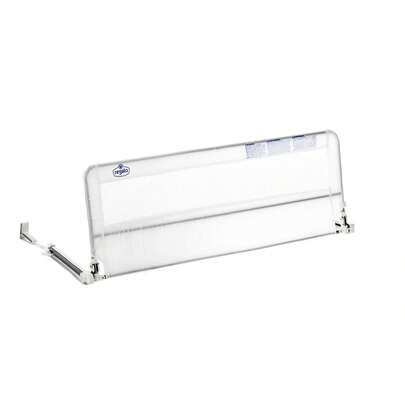 Extra Long 54-Inch HideAway Bedrail With Gap Guard – Fits Up To Queen Size Mattress, No-Tool Setup, White