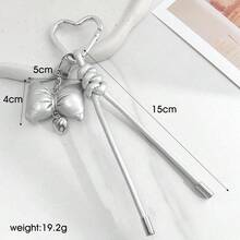1pc Fresh Keychain Pendant, Ins Style Bow Knot Pendant, Cute Handmade Rope, Bag Charm - Multicolor - View 6