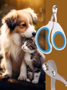 Bộ 1/2/3 kìm cắt móng cho thú cưng kèm dũa móng, thích hợp để cắt móng cho chó và mèo. - Xem 12