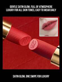 Estée Lauder Estee Lauder Pure Matte Lippenstift #420 (Vollgröße 3,5g, Mini 2,8g) - Samtartige Textur, langanhaltend & intensiv gesättigte Farbe, leichter matter Finish, luxuriöse Goldfassung, perfektes Geschenk für sie (Geburtstag, Valentinstag, Weihnachten, Jahrestag), geeignet für Dates, Alltagstragen und Anfänger - Satin #420 - Übersicht 9