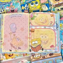 SpongeBob SquarePants 1 buah buku catatan bertema, cocok sebagai suvenir pesta. Ini adalah buku catatan yang menyenangkan, sempurna untuk perayaan ulang tahun dan dekorasi kantor. Buku catatan ini menggemaskan dan merupakan buku harian kantor bertema kartun, cocok untuk pelajar dan penggunaan di kantor. Cocok sebagai hadiah ulang tahun dan hadiah yang sangat baik untuk pelajar (gaya acak). - buku catatan - View 5