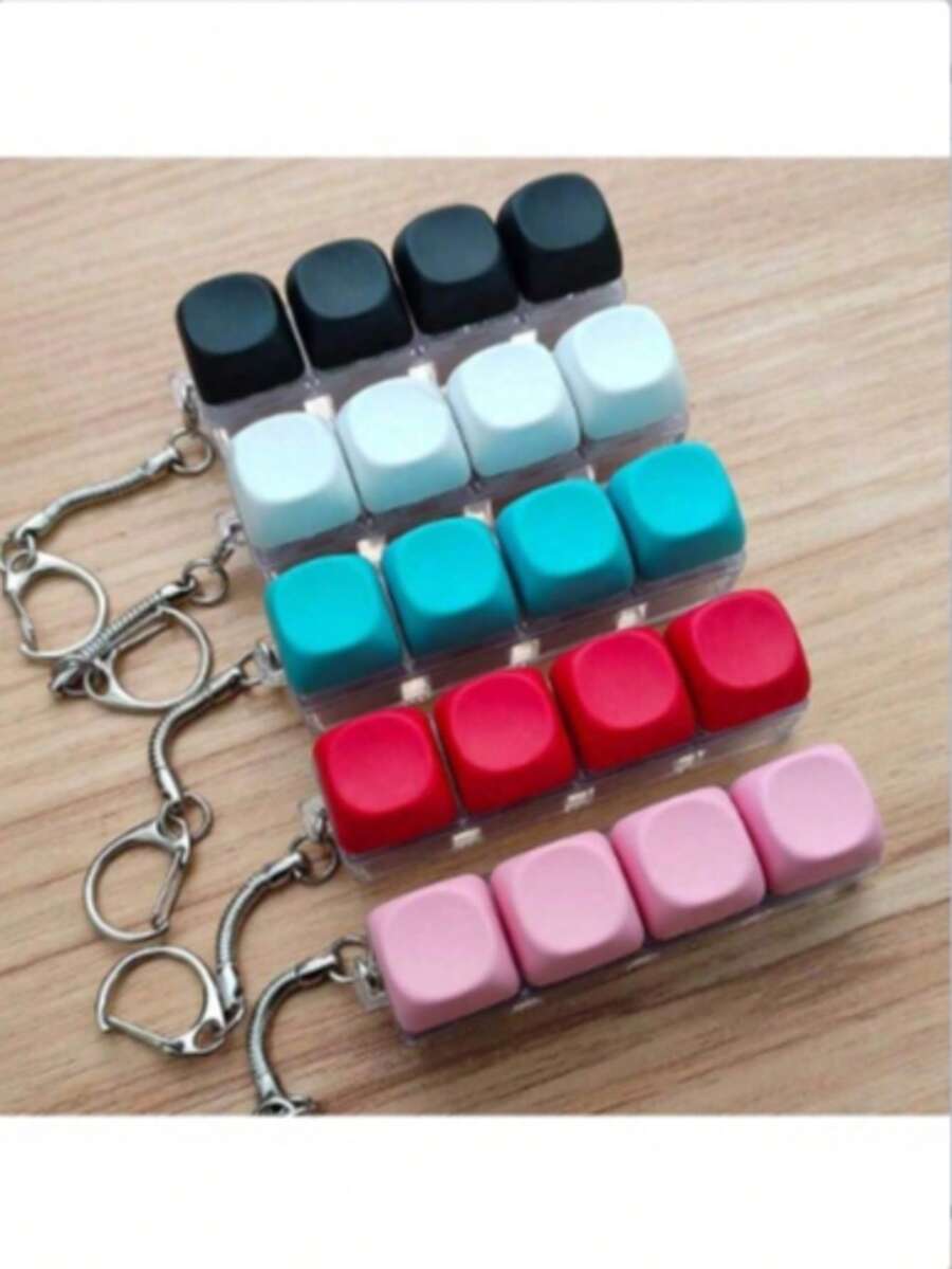 创意减压钥匙扣玩具，新奇玩具和游戏，玩具，背包和手机挂饰 - 彩色 - 查看 1