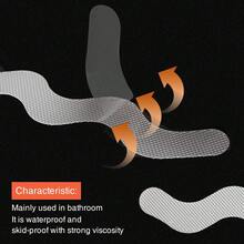 [12 MIẾNG DÁN CHỐNG TRƯỢT] 12 miếng dán chống trượt trong suốt cho sàn bồn tắm, băng dính chống trượt an toàn, dễ dán và dễ tháo, ngăn ngừa trượt ngã, trang trí phòng tắm, phụ kiện phòng tắm - trong suốt - Xem 4