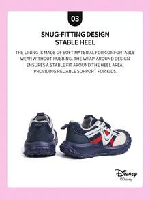 Disney 米奇官方授权合作款 | 一双迪士尼儿童运动鞋，适合日常、节日、运动和户外活动穿着。穿着舒适贴合，防滑、耐磨、透气。（男童运动鞋、男童板鞋、儿童运动鞋、女童运动鞋、女童板鞋） - 藏蓝色 - 查看 5