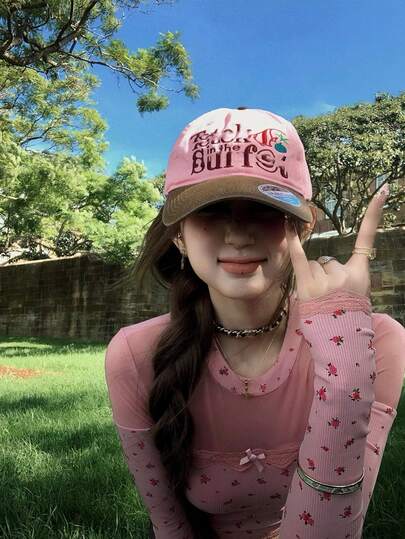 Floral Mesh Patchwork Long Sleeve T-Shirt Women, Bow Lace Slim Fit Undershirt Tops