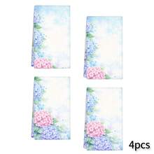2pcs Hydrangea Printed Dish Towels, Super Absorbent Microfiber Cleaning Cloths, Machine Washable, Suitable For Holiday Decoration, Cooking, Baking, Housewarming Gifts And Cleaning Supplies, Fit For Kitchen, Bathroom, Toilet - Multicolor - View 10
