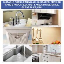 Kitchen Cleaning Effervescent Tablets, Removes Grease, Grime And Stubborn Stains From Kitchen Stove, Oven And Exhaust Fan - Solid State - View 2