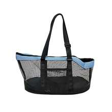 1pc Denim Pet Carrier Bag, Portable Handbag & Shoulder Bag, Suitable For Cats/Teddy/Poodle/Panda, Open Design Outdoor Backpack - Multicolor - View 6