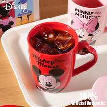 Disney 正品大容量可爱马克杯，家用牛奶杯，高品质办公水杯，礼品杯，情侣陶瓷咖啡杯 - 彩色 - 查看 4