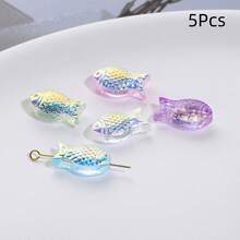 5Pcs Ocean Series Beads DIY Phone Chain Bracelet Necklace For Jewelry Making Supplies - Bead - View 7