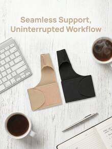 Adjustable Breathable Wrist Brace With Thumb Stabilizer - Ergonomic Support, Suitable For Computer Typing, Repetitive Work, And Non-Slip Design - A - View 1