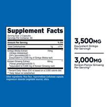 Nutricost Ginkgo + Ginseng Supplement 120 Capsules For 60 Servings Per Bottle - Gluten-Free, GMO-Free - 120 Count - View 2