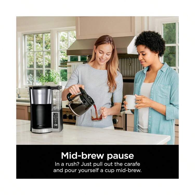 Ninja 12-Cup Programmable Coffee Brewer - Factory Refurbished - 銀色 - 查看 2