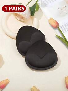 4/2片加厚胸垫，可贴于吊带背心或泳衣，心形提升胸型，透气，泡沫衬里，三角形胸垫 - 彩色 - 查看 10