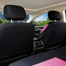 9pcs/4pcs Universal Butterfly Pattern Embroidered Car Seat Covers - Made Of Polyester Fabric, Suitable For All Seasons, Airbag Compatible, Washable By Hand (4pcs Set Includes 2 Seats, 9pcs Set Includes 5 Seats) - ZYT5 - View 8