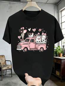 Men T-Shirts - Black - View 2