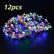 30 Pcs LED Luminous Headpieces, Luminous Headbands, Luminous Party Supplies, Valentine's Day, Independence Day, Weddings, Birthdays, Concerts, And Other Occasions - A - View 11