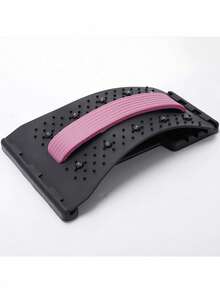 4-Level Adjustable Yoga Back Stretcher Featuring Lumbar For Yoga Waist Exercises Lumbar Support Plate With Massage Function For Upper And Lower Back Office Car Home Use Gym Accessories For Women Exercise Pilates Work Out Equipment For Home - Multicolor - View 10