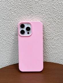 1个极简纯色软TPU磨砂防摔手机壳，带大摄像头孔，适用于 11/11 Pro Max/12/12 Pro/12 Pro Max/13/13 Pro/13 Pro Max/14/14 Pro/14 Pro Max/14 Plus/15/15 Pro/15 Pro Max/15 Plus/16/16 Pro/16 Pro Max/16 Plus/17/17 Pro/17 Pro Max，适合女生使用。 - 粉色 - 查看 3